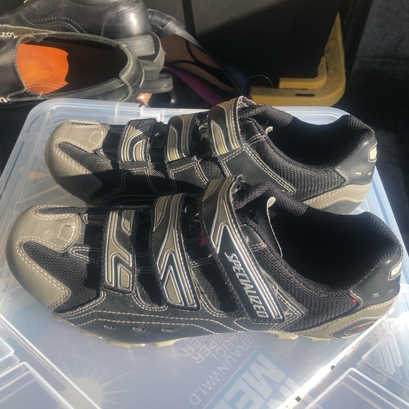 Specialized MBT Men’s Black Silver Bike Riding Athletic Shoes Size 45/12US - Picture 4 of 11
